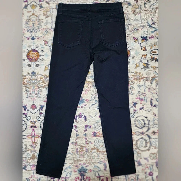 J Brand "Maria" Dark Blue, Skinny, Denim Jeans, sz 29 (Professionally Shorten). - Picture 4 of 7